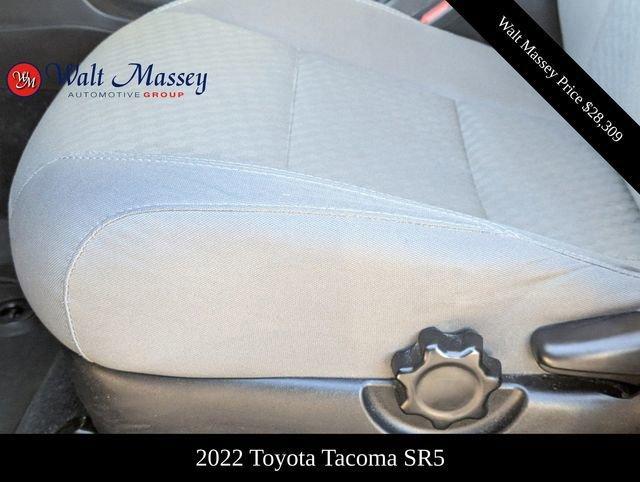 used 2022 Toyota Tacoma car, priced at $28,309