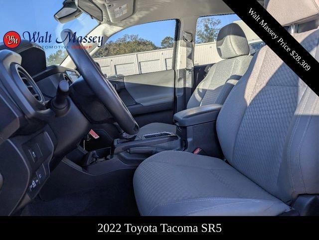 used 2022 Toyota Tacoma car, priced at $28,309