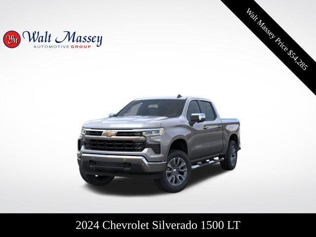 new 2024 Chevrolet Silverado 1500 car, priced at $54,285