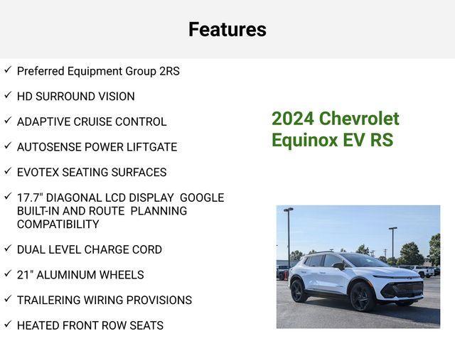 new 2024 Chevrolet Equinox EV car, priced at $42,401