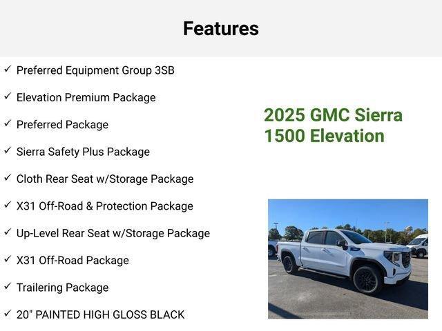 new 2025 GMC Sierra 1500 car, priced at $59,810