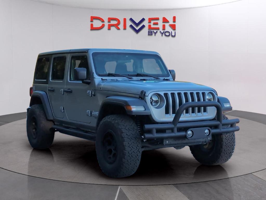 used 2021 Jeep Wrangler Unlimited car, priced at $23,999