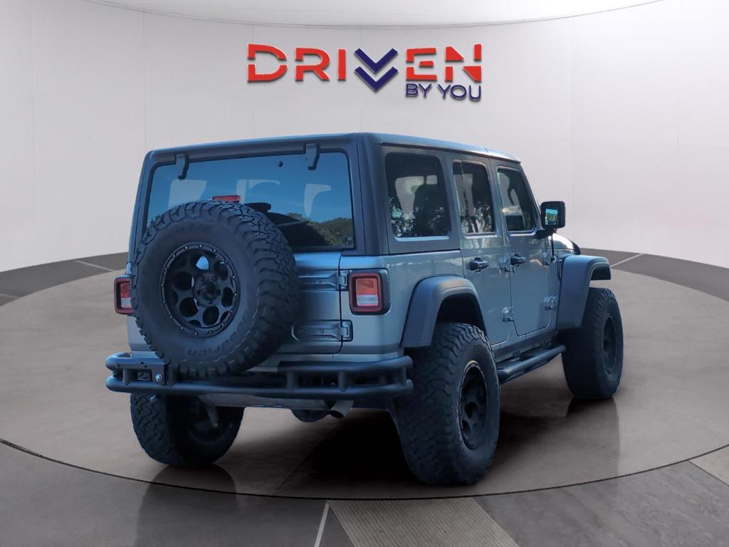 used 2021 Jeep Wrangler Unlimited car, priced at $23,999
