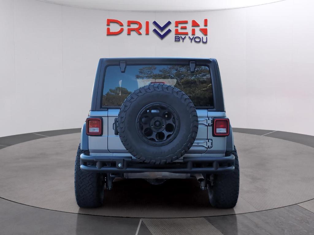 used 2021 Jeep Wrangler Unlimited car, priced at $23,999