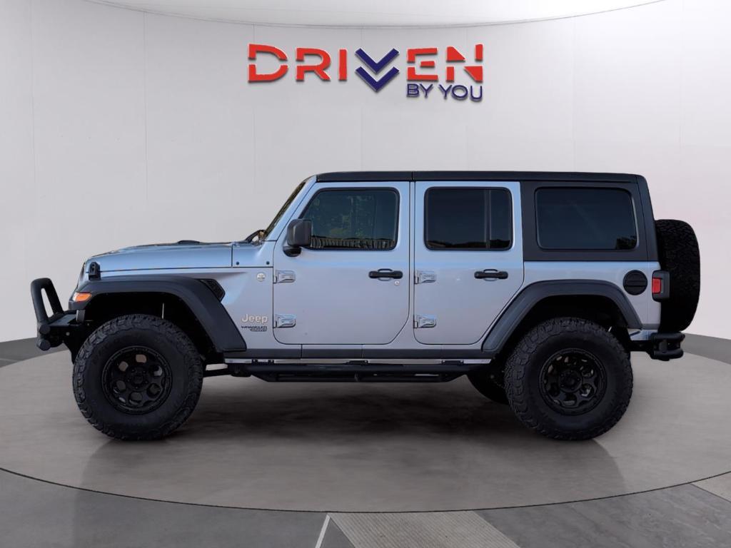 used 2021 Jeep Wrangler Unlimited car, priced at $23,999
