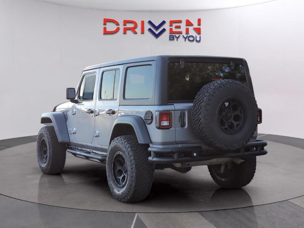 used 2021 Jeep Wrangler Unlimited car, priced at $23,999
