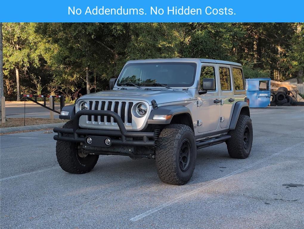 used 2021 Jeep Wrangler Unlimited car, priced at $27,599