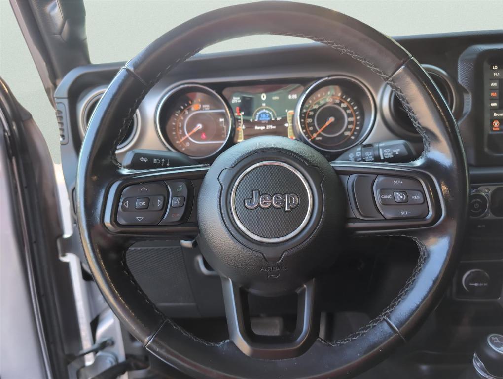 used 2021 Jeep Wrangler Unlimited car, priced at $23,999