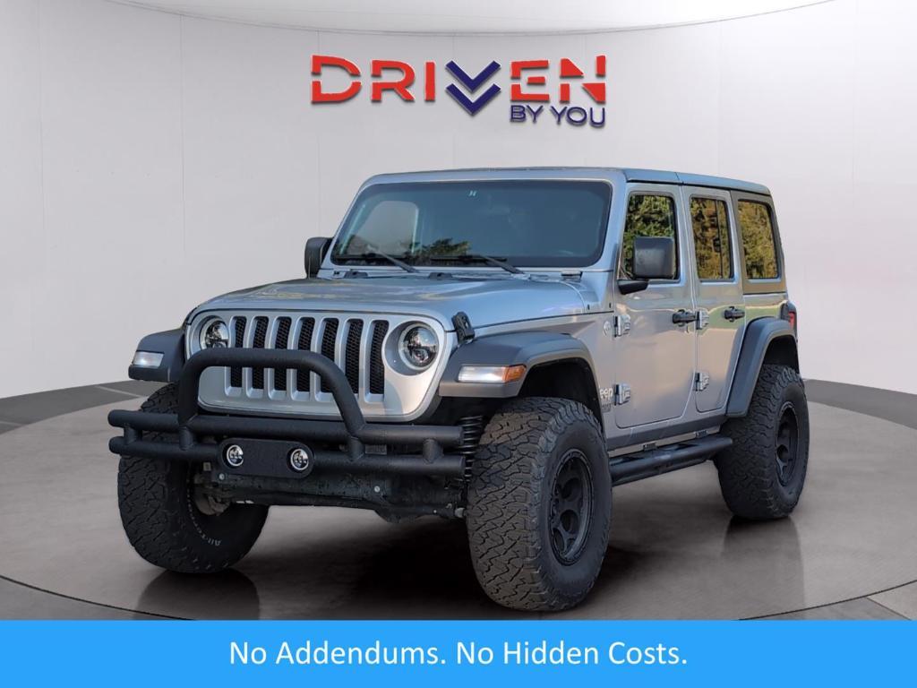 used 2021 Jeep Wrangler Unlimited car, priced at $23,999