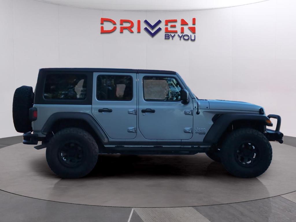 used 2021 Jeep Wrangler Unlimited car, priced at $23,999