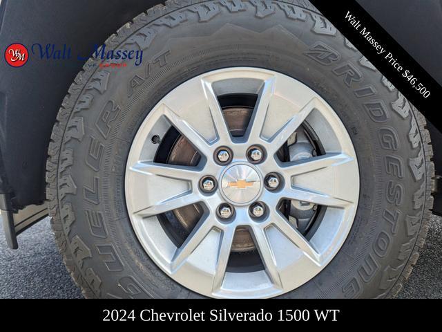 new 2024 Chevrolet Silverado 1500 car, priced at $46,500