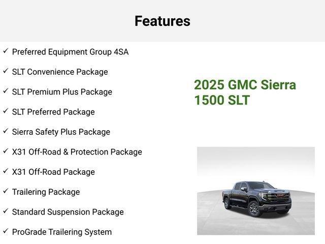 new 2025 GMC Sierra 1500 car, priced at $58,181