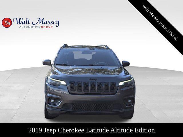 used 2019 Jeep Cherokee car, priced at $15,543