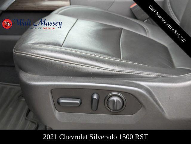 used 2021 Chevrolet Silverado 1500 car, priced at $34,737