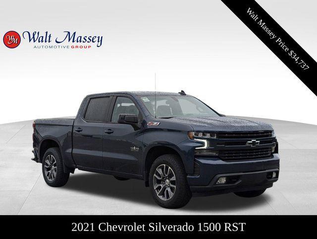 used 2021 Chevrolet Silverado 1500 car, priced at $34,737