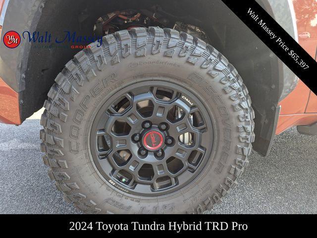 used 2024 Toyota Tundra Hybrid car, priced at $65,397