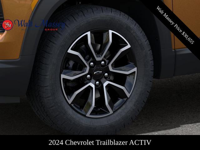 new 2024 Chevrolet TrailBlazer car, priced at $30,655