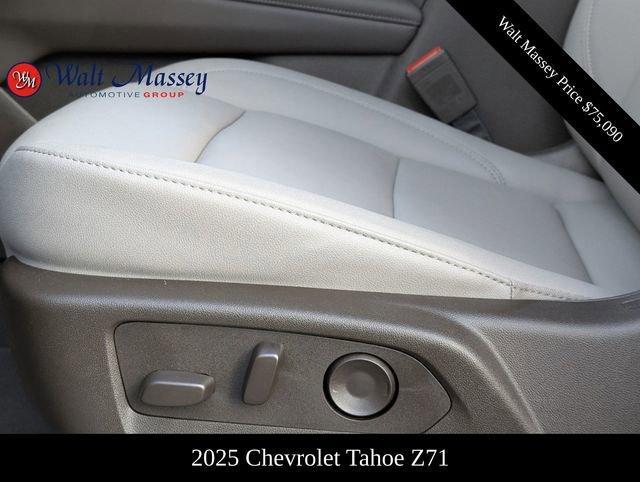 new 2025 Chevrolet Tahoe car, priced at $75,090