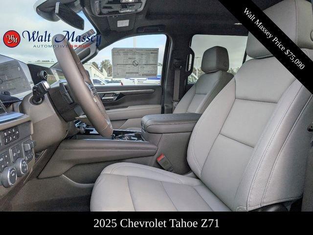 new 2025 Chevrolet Tahoe car, priced at $75,090