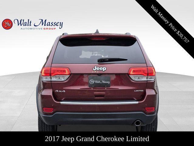 used 2017 Jeep Grand Cherokee car, priced at $20,757