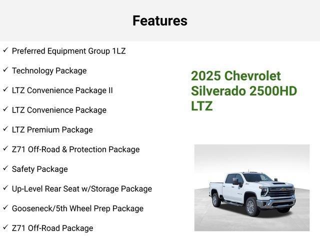 new 2025 Chevrolet Silverado 2500 car, priced at $65,993