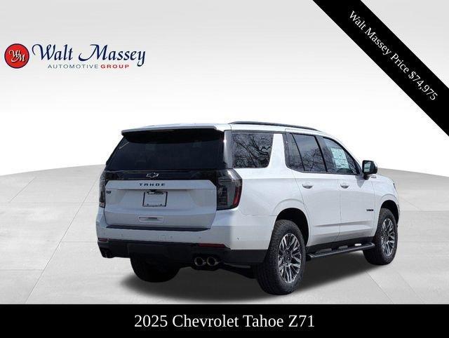 new 2025 Chevrolet Tahoe car, priced at $74,975