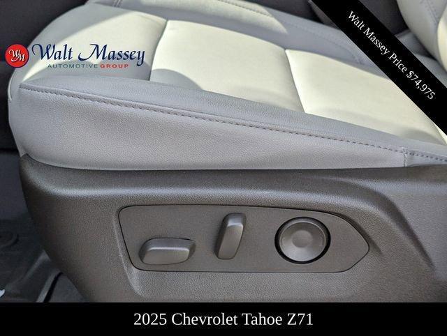 new 2025 Chevrolet Tahoe car, priced at $74,975