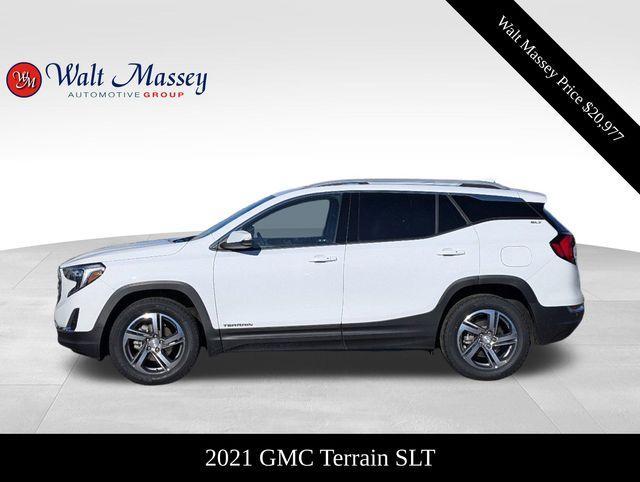 used 2021 GMC Terrain car, priced at $20,977