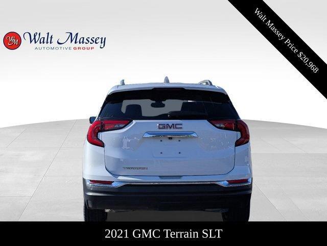 used 2021 GMC Terrain car, priced at $20,968