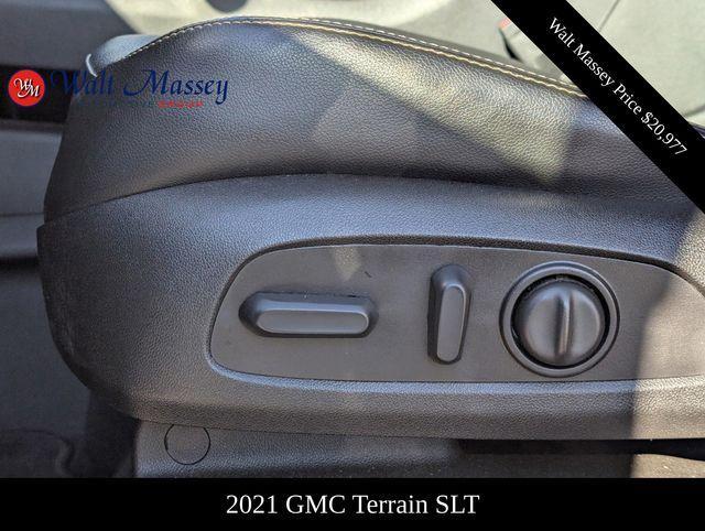 used 2021 GMC Terrain car, priced at $20,977