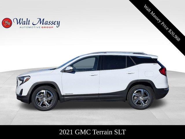 used 2021 GMC Terrain car, priced at $20,968