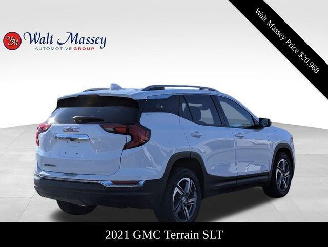 used 2021 GMC Terrain car, priced at $20,968