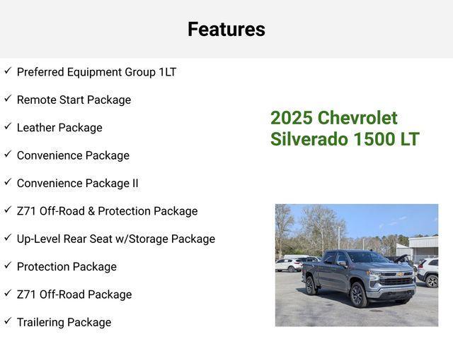 new 2025 Chevrolet Silverado 1500 car, priced at $59,920