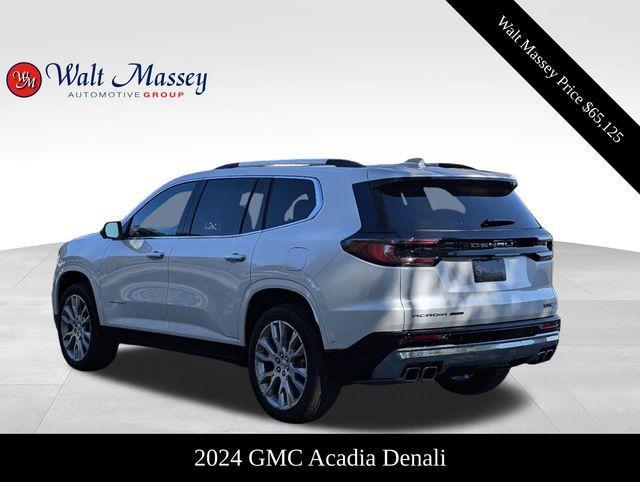 new 2024 GMC Acadia car, priced at $65,125