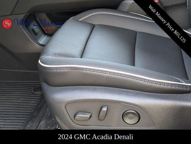 new 2024 GMC Acadia car, priced at $65,125