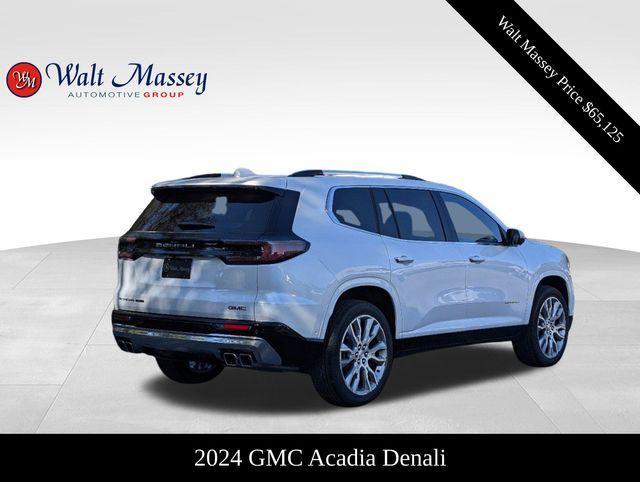 new 2024 GMC Acadia car, priced at $65,125