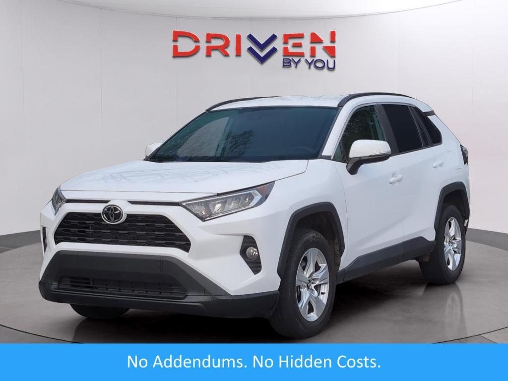 used 2021 Toyota RAV4 car, priced at $18,999