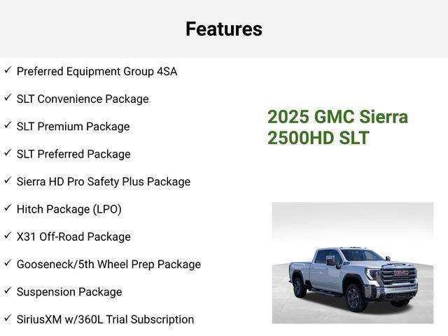new 2025 GMC Sierra 2500 car, priced at $80,371