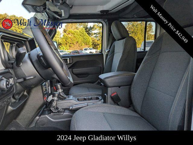 new 2024 Jeep Gladiator car, priced at $42,949