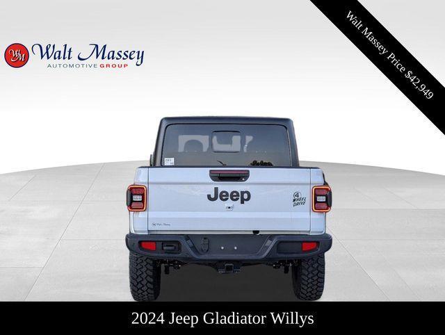 new 2024 Jeep Gladiator car, priced at $42,949