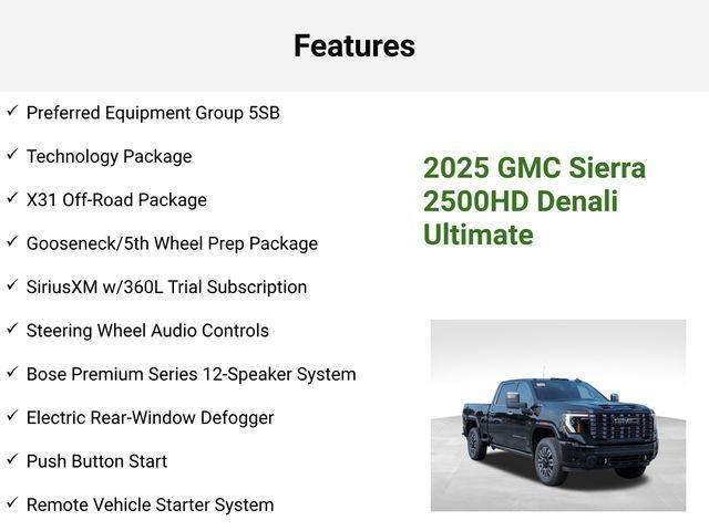 new 2025 GMC Sierra 2500 car, priced at $90,589