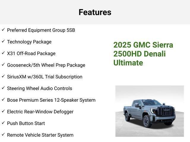 new 2025 GMC Sierra 2500 car, priced at $90,821