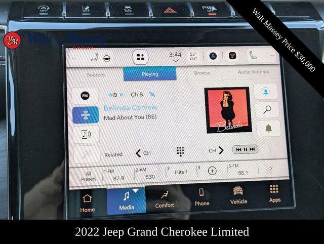 used 2022 Jeep Grand Cherokee car, priced at $30,000