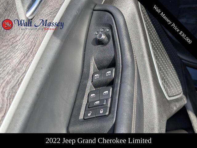 used 2022 Jeep Grand Cherokee car, priced at $30,000