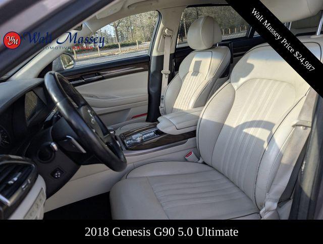 used 2018 Genesis G90 car, priced at $24,987