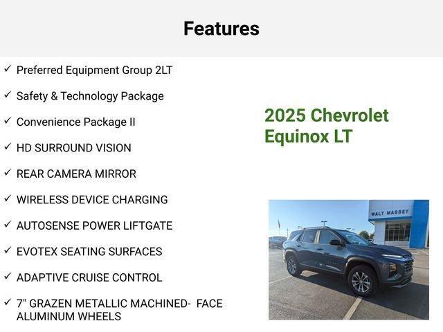 new 2025 Chevrolet Equinox car, priced at $34,061