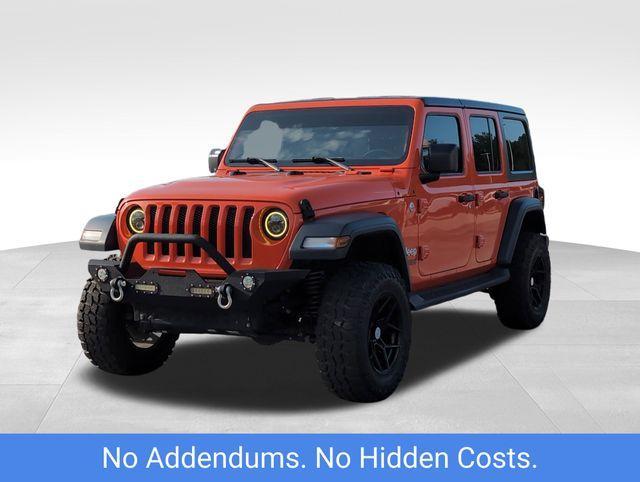 used 2018 Jeep Wrangler Unlimited car, priced at $24,399