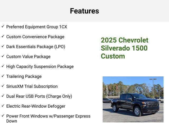 new 2025 Chevrolet Silverado 1500 car, priced at $45,488