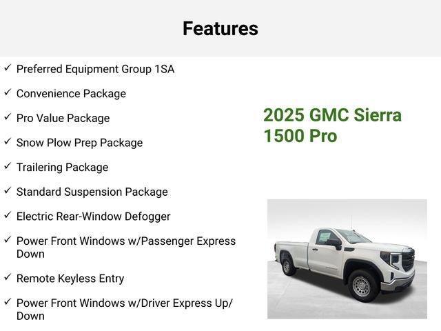 new 2025 GMC Sierra 1500 car, priced at $45,811