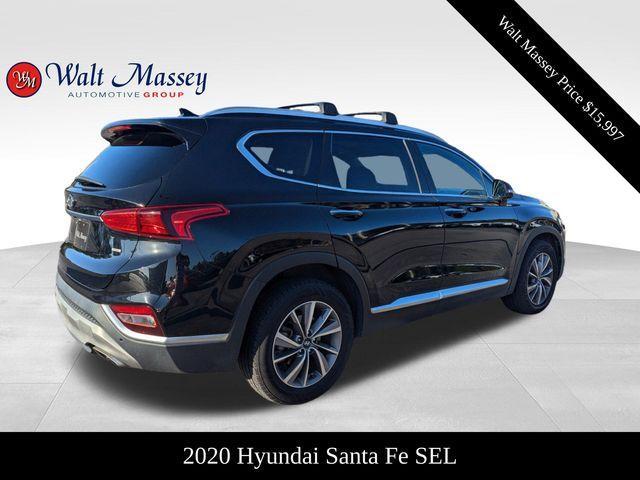 used 2020 Hyundai Santa Fe car, priced at $15,997